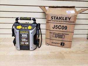 lot 7 image: Stanley Jump starter with Compressor