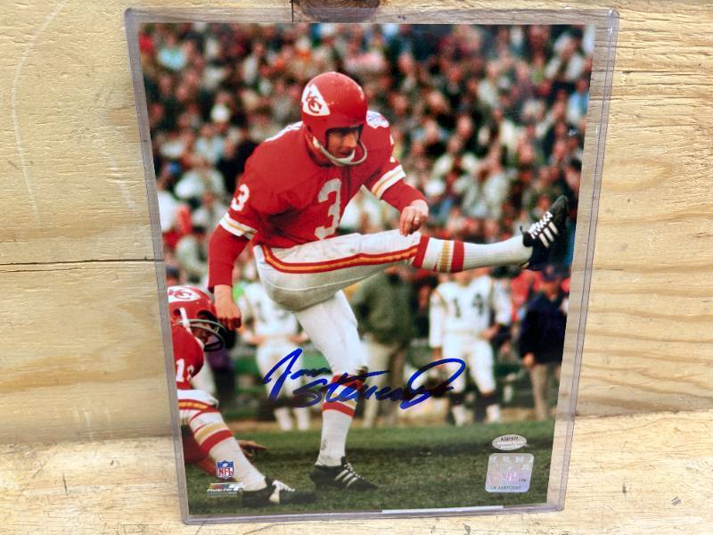 lot 150 image: 8x10 Autographed Photo- Jan Stenerud of the Kansas City Chiefs (with certificate of authenticity)