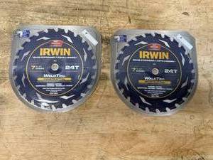 lot 115 image: Irwin lot of 2 - 7 14 24t (0714255)