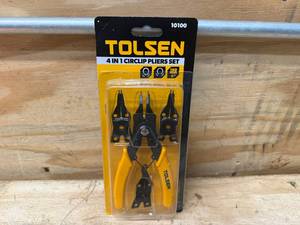 lot 121 image: Tolsen 4-in-1 Circlip Pliers (0714253.75)