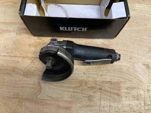 lot 151 image: Klutch 4-12 Air Angle Grinder