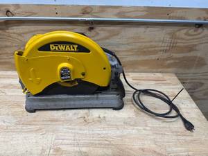 lot 194 image: DeWALT Chop Saw