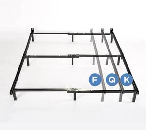 lot 20A image: ZINUS Steel Compack Metal Adjustable 7 Inch Support Bed Frame for Box Spring and Mattress Set