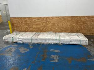 lot 12A image: CMPC Lot of 27 Bundles of- WM 356 1116 in. D x 2 14 in. W x 168 in. L Pine Wood Primed Finger-Jointed Casing Pro Pack 168 LF (12-Pieces Per Bundle))