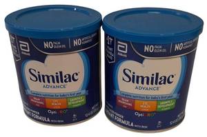 lot 5 image: NEW  2 Cans   Similac Advance 12.4oz