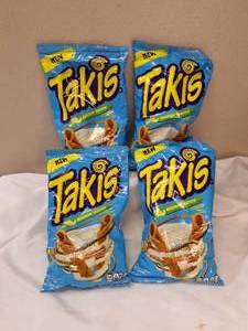 lot 12 image: 4 - TAKIS Buckin Ranch Chips - 9.9oz bags