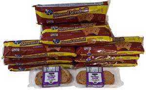 lot 43 image: Lil Dutch Maid - Almond Windmill Cookies   Cover Valley - Oatmeal Raisin Soft Baked Cookies