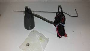 lot 55 image: Lowrance 200 HZ Portable Mount Ice Fishing Transducer.