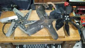 lot 71 image: Fan Blades (3) Used 1 month.
