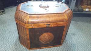 lot 126 image: Wicker Nesting Baskets (3)