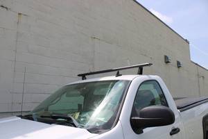 lot 136 image: Truck and vehicle rack.  for canoes, ladders and lumber.