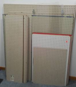 lot 152 image: Assortment of Pegboard  See Pics