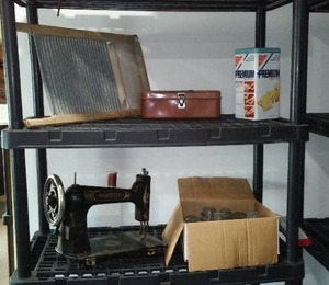 lot 179 image: Vintage Golden Star, Wash board, Insulator and more.
