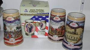lot 193 image: Miller Beer Great Achievements Steins (4)