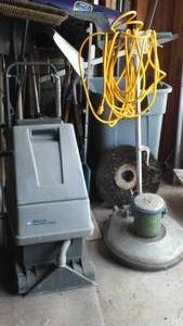 lot 198 image: Advance Carpet Cleaner and SSS Buffer