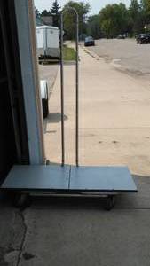 lot 200 image: Platform Cart 48 x 24 in.