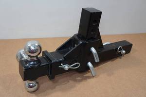 lot 23 image: Trailer World 3-Ball Adjustable Height Hitch