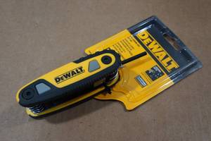 lot 40 image: DeWalt 8-Piece Hex Key Set