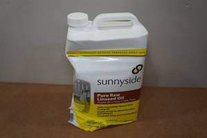 lot 147 image: 1 Gallon Sunnyside Pure Raw Linseed Oil
