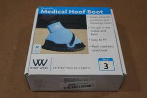 lot 155 image: Woof Wear Reuseable Medical Hoof Boot - Size 3
