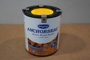 lot 184 image: 1 Quart Anchorseal Green Wood Sealer
