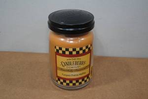lot 188 image: The Candleberry Co Pumpkin Praline Waffle Candle
