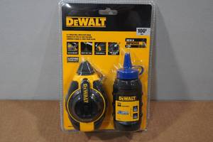 lot 192 image: DeWalt 100 Chalk Reel and Blue Chalk