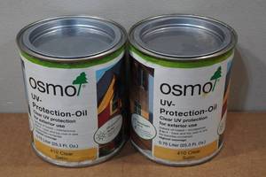 lot 194 image: 2 .75L Osmo UV-Protection Oil - 410 Clear Satin