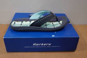 lot 207 image: Korkers Mens Marlin Fish Flips - Size 10