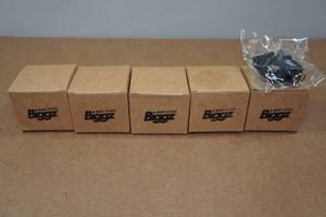 lot 99 image: 5 Biggs Black Whistles