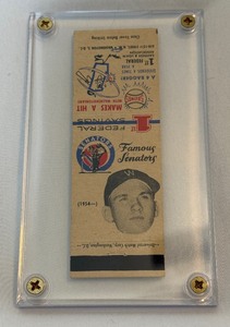 lot 12 image: Harmon Killebrew Washington Senators Baseball Vintage Matchbook Cober