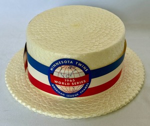 lot 17 image: Minnesota Twins 1965 World Series Vintage Hat