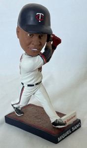 lot 25 image: Miguel Sano Minnesota Twins Baseball Bobblehead