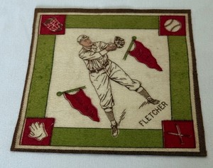 lot 27 image: Vintage Fletcher Baseball Patch