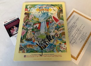 lot 36 image: Marcus Allen Signed Super Bowl XXIII Program with JSA COA