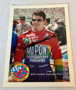lot 44 image: Jeff Gordon Signed NASCAR Photo