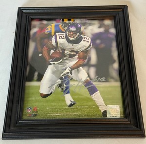 lot 54 image: Percy Harvin Signed 8x10 Photo Minnesota Vikings Football