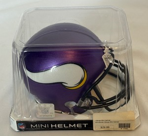 lot 68 image: Minnesota Vikings Mini Football Helmet