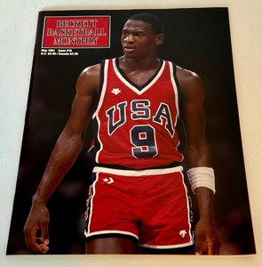 lot 14A image: Michael Jordan 1991 Beckett Magazine Team USA Basketbell
