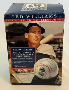 lot 143 image: Ted Williams Limited Ediiton All Star Heroes Photo Baseball