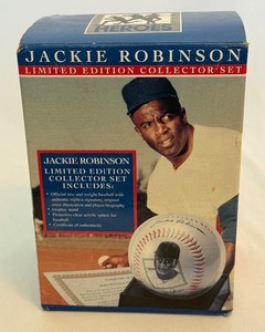 lot 144 image: Jackie Robinson Limited Ediiton All Star Heroes Photo Baseball