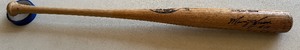 lot 34A image: Marquis Grisson Signed and Game Used Louisville Slugger Powerized H238 Cleveland Indians Baseball Bat