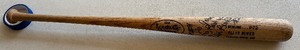 lot 38A image: Ellis Burks Signed and Game Used Louisville Slugger P72 Chicago White Sox Baseball Bat