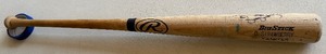 lot 28A image: Darryl Strawberry Signed an ame Usef Rawlings Big Stick New York Yankees Baseball Bat