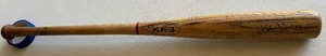 lot 44A image: Hideo Nomo Signed and Game Used KR3 R181 Los Angeles Dodgers Baseball Bat