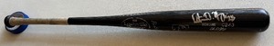 lot 31A image: Dmitri Young Signed and Game Used Louisville Slugger Powerized C243 Cincinatti Reds Baseball Bat