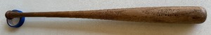 lot 57A image: Al Kaline Store Model H&B No. 9 Leader Baseball Bat