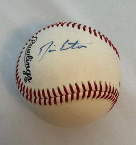 lot 112A image: Darin Erstad Signed Rawlings Official League Baseball