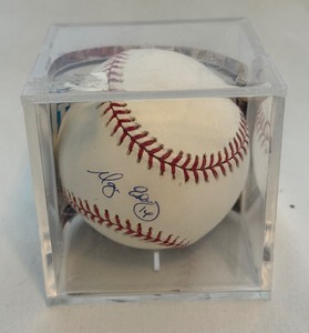 lot 115A image: Morgan Ensberg Signed Rawlings OMLB Selig Baseball