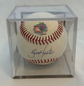 lot 116A image: Brett Tomko Signed Rawlings Official League Baseball